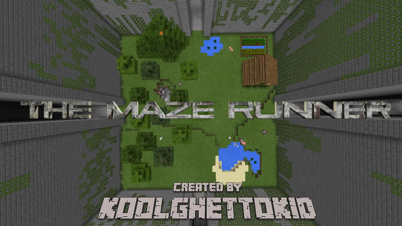 minecraft xbox 360 maze runner map download